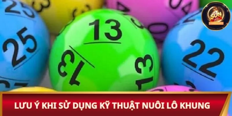 Lưu ý khi sử dụng kỹ thuật nuôi lô khung